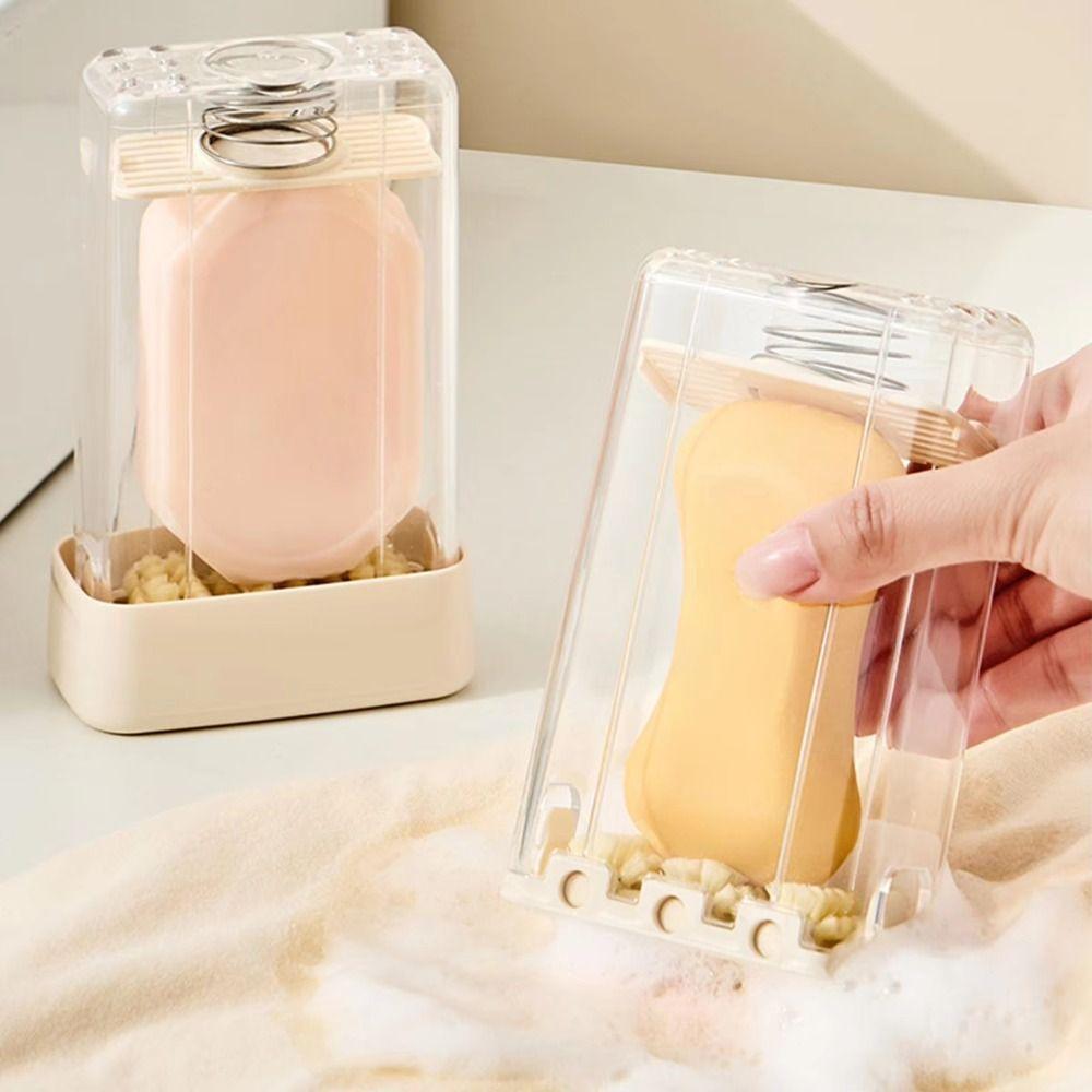 Multifunctional No-wash Soap Foamer Eco-Friendly Soap Dispenser Case Soap Storage Box Kitchen