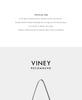Viney black leather dog pendant simple tote bag for women