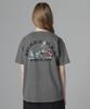 Женская футболка Avirex FADE WASH PRINT F, 410, Угольный, 783-5135604