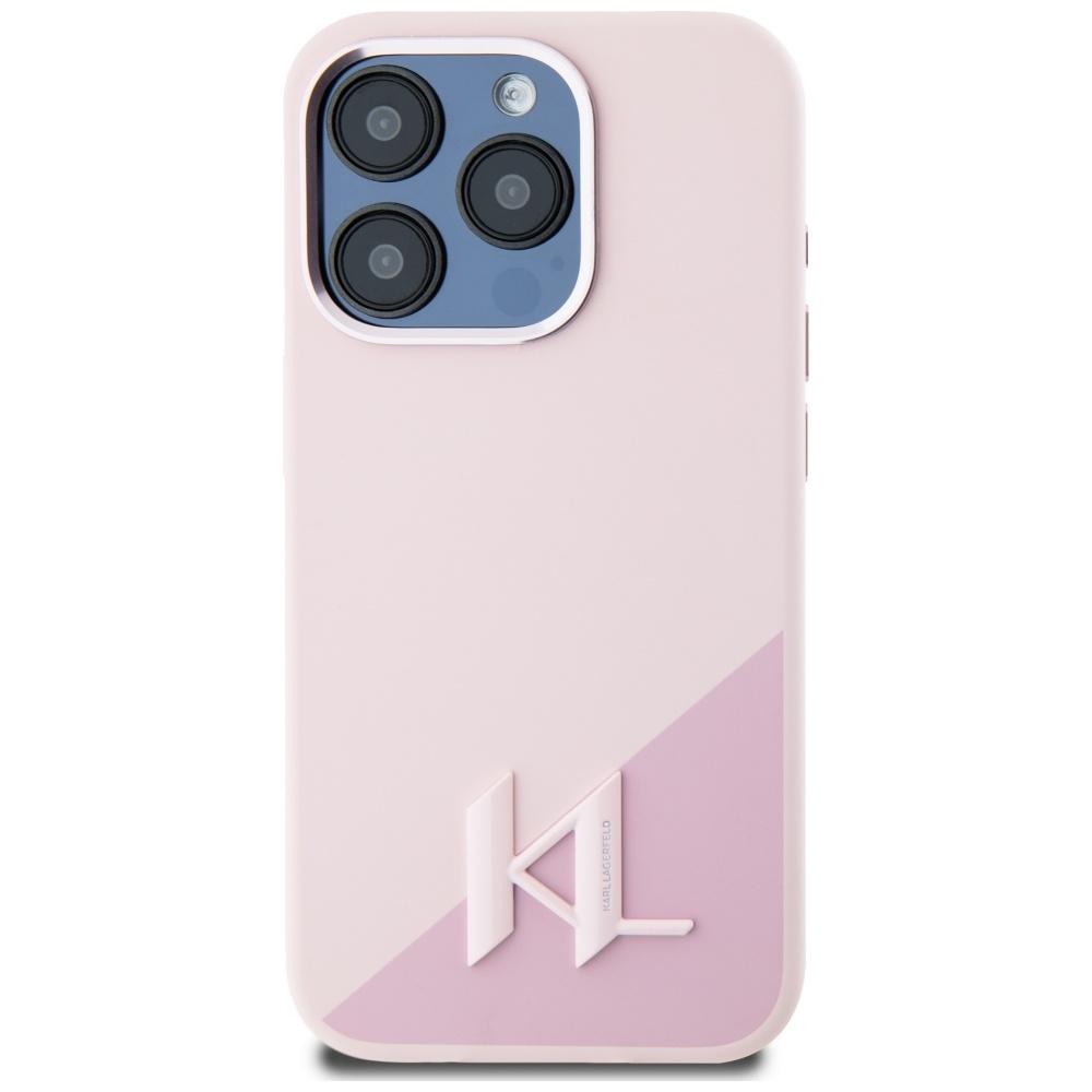 Etui do iPhone 15 Pro Karl Lagerfeld MagSafe Różowe