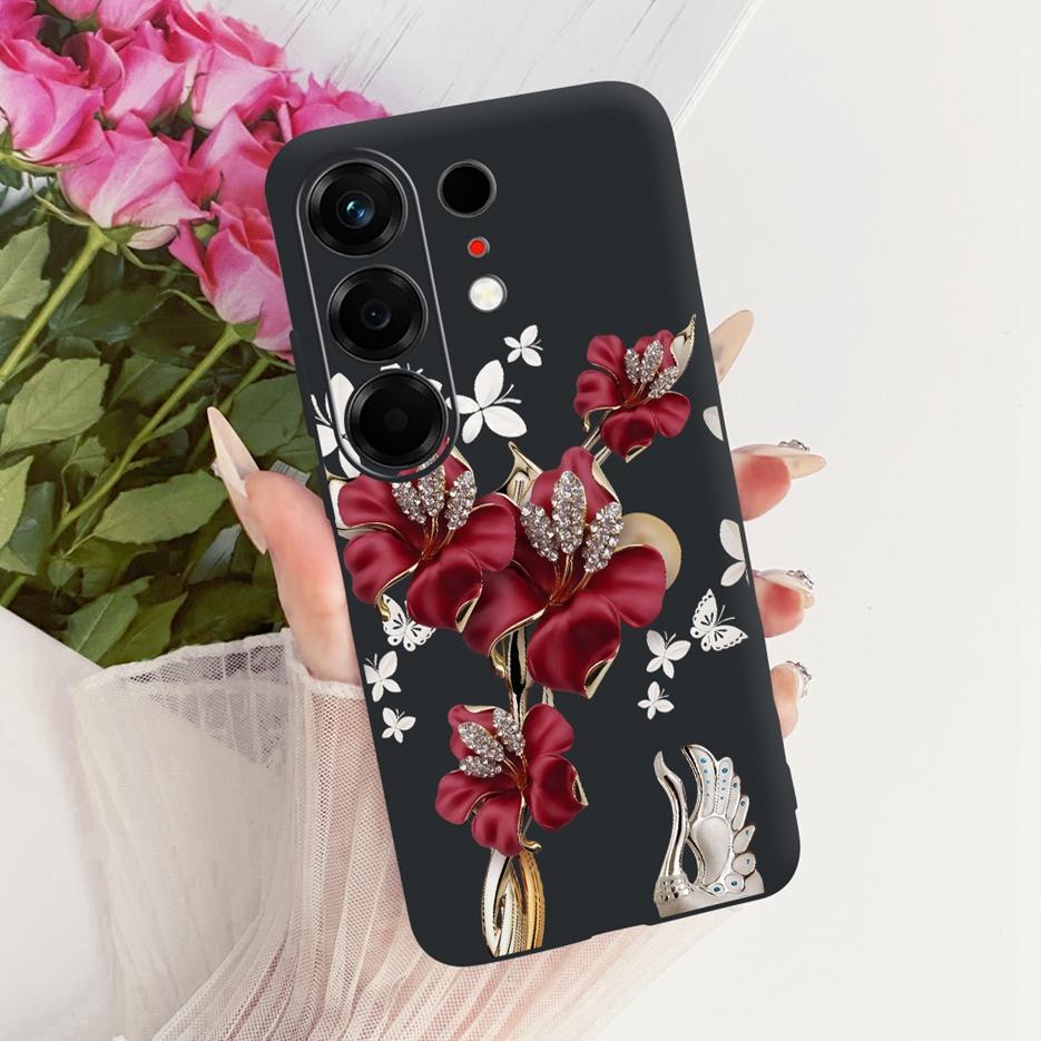 Чехол для Tecno Camon 50 4G CN5 Милый Лев Модный Расписной Чехол Мягкий ТПУ Чехол для Телефона Для Tecno Camon 50 Pro 4G CN5c Camon50 Fundas