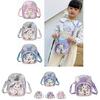Adorable Shiny Sequin Pu Bunny Crossbody Bag For Girls Ideal For Princesses