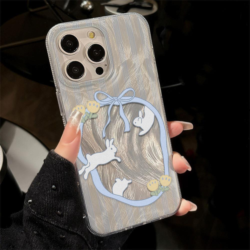 Чехол для телефона Feather Luster для Samsung A53 A14 A33 A12 A32 S24 S23 Plus S20 S21 FE для iPhone 17 15 16 13 Pro 17 16 Pro Max Чехол для телефона с бабочкой и бантом