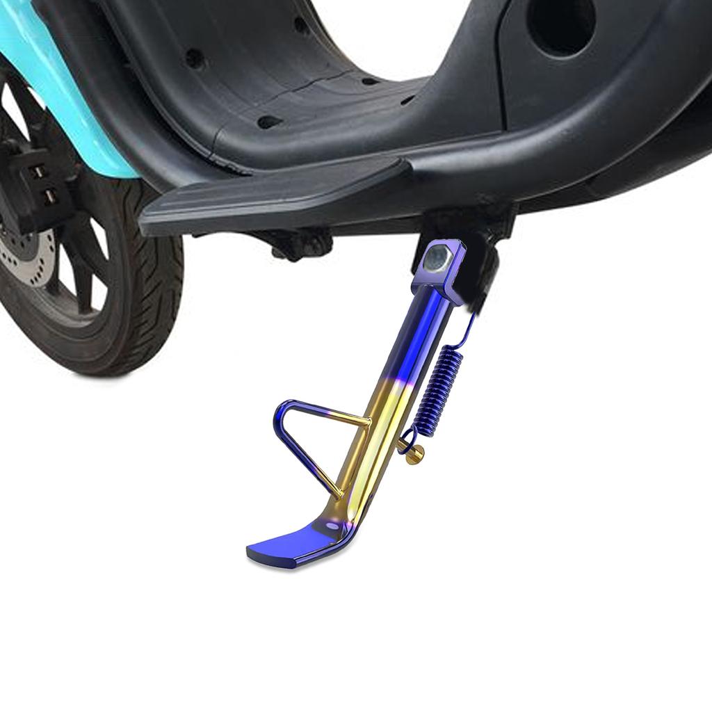 ATV Motorbike Universal Adjustable Kickstand Side Stand Holder Parking Rack Support Foot Scooter E-Bike Sidestand Holder