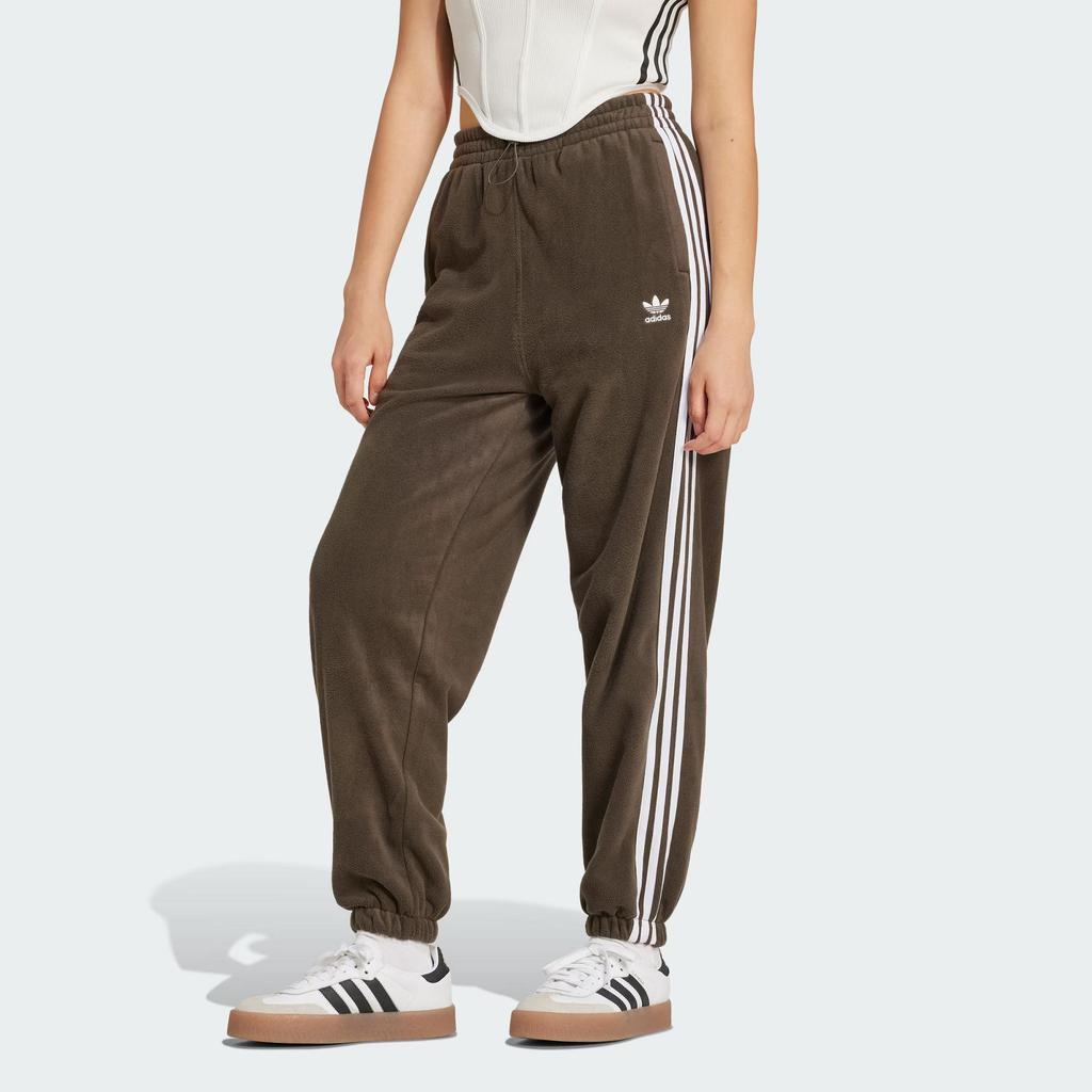 adidas Оригинальные спортивные штаны Adicolor Track Joggers, свободные, мягкие, удобные, модные, ретро, спортивные, трикотажные, женские, коричневые, IY7835