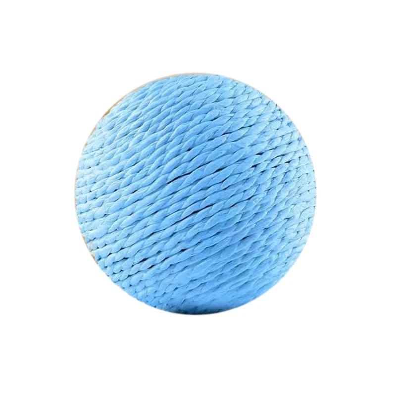 8cm Bite-Resistant Cat Scratching Ball Interactive Kitten Toy with Crinkle Sound for Cats Chasing & Play Interactive Boredom Relief Pet Supplies