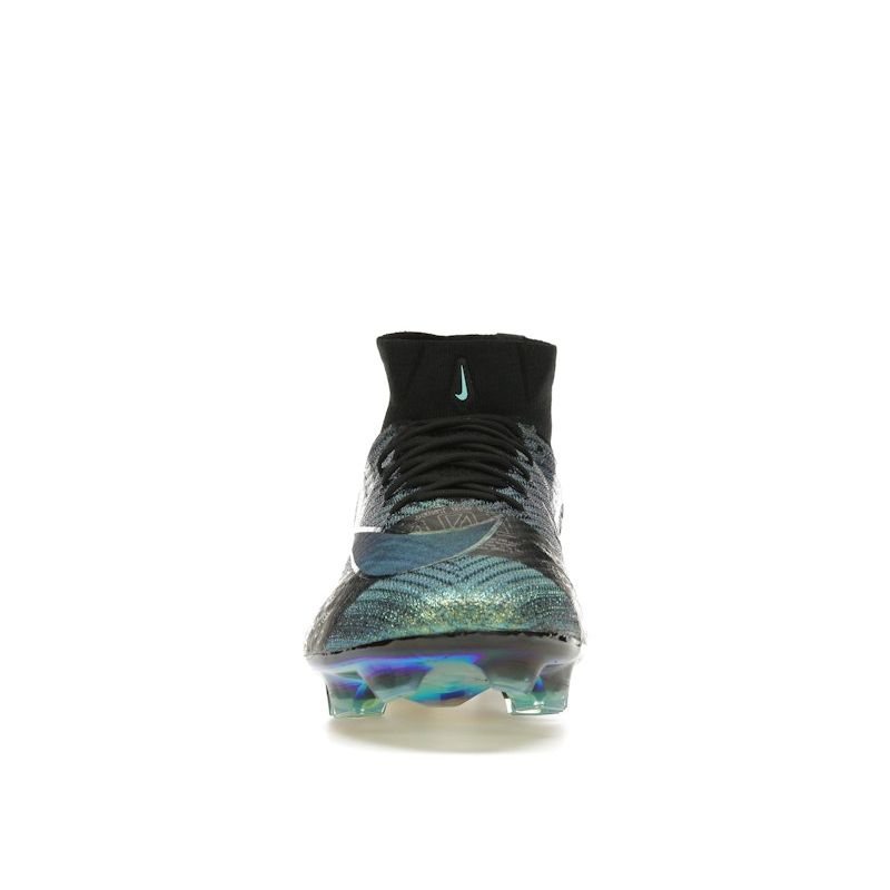 Nike Кроссовки унисекс Zoom Mercurial Superfly 10 Elite SE FG Cosmic Speed Pack разноцветные черные FQ8309-001