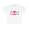 Ретро футболка с графическим изображением флага Великобритании Union Jack