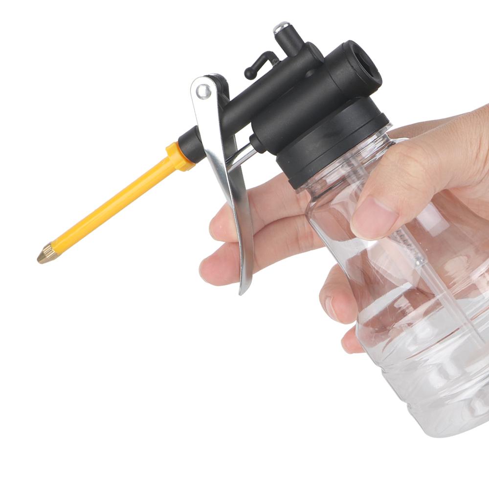 Пластиковые 250 мл ручные инструменты, смазочные банки для масляного насоса, прозрачная масляная банка, масленка высокого давления, гибкий пистолет для смазки