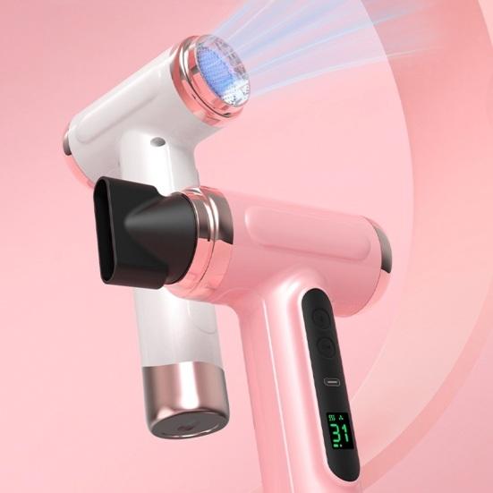 Беспроводной фен Yousheng 200 Вт 15000 мАч с возможностью зарядки через USB, регулируемый ЖК-дисплей, высокая скорость, быстрая сушка, низкий уровень шума, портативный дорожный женский фен