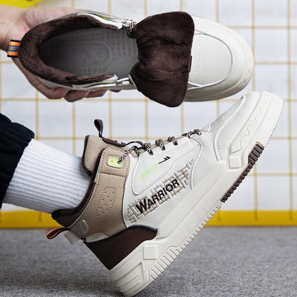 Warrior Назад Мужская обувь Хлопковая обувь Бархатная обувь с высоким берцем Спортивная обувь для сноуборда