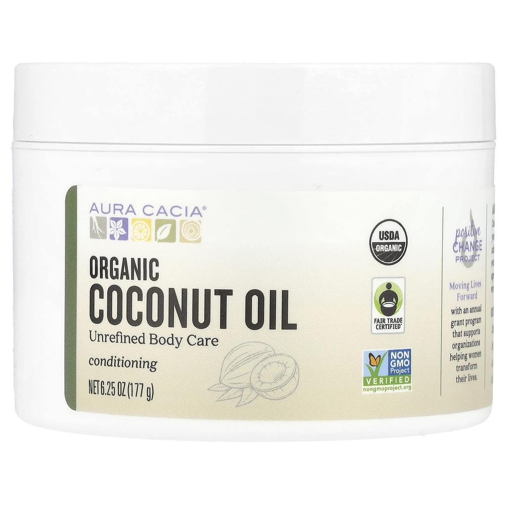 Conditioning Organic Skin Care, Coconut Oil, 177G(6.25Oz)