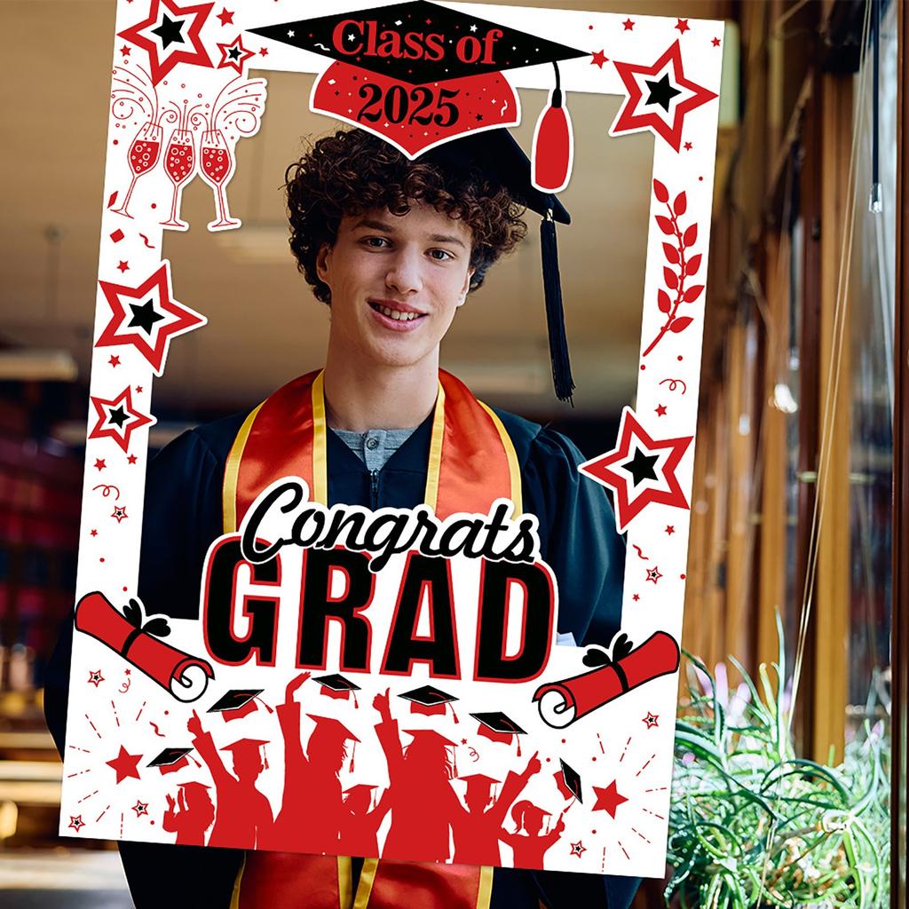 Graduation Season 26pcs Handheld Photo Frame Photo Props Party Decoration Supplies
