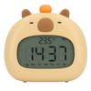 Капибара Будильник с Ночником Повтор Обратный Отсчет Несколько Мелодий Звонка Перезаряжаемый 800 мАч