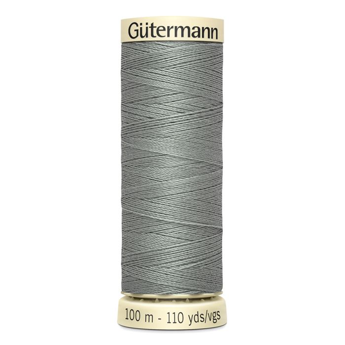 Fil à coudre 100% polyester Gütermann 1 Bobine - Att 634 - gris silex