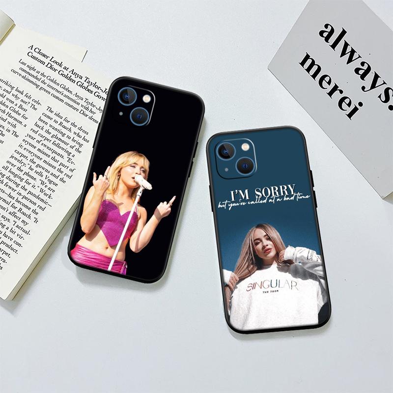RP65 Чехол для телефона Sabrina Carpenter для Samsung Galaxy S20 S21 S22 Ultra FE + Plus A21S A22 A24 A25 A26 A30 A30S A31