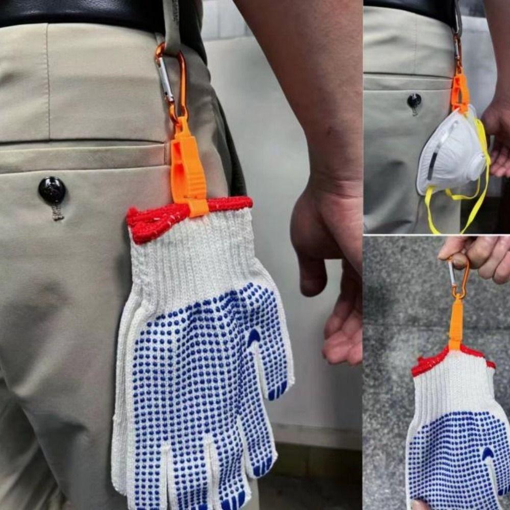 2pcs Safety Mountaineering Buckle Hat Clip Anti-lost Safety Helmet Hardware Buckle