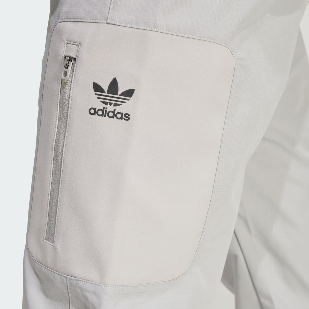 adidas Оригинальные рабочие брюки-карго Utility, однотонные, повседневные, мужские брюки, серые, IR9437