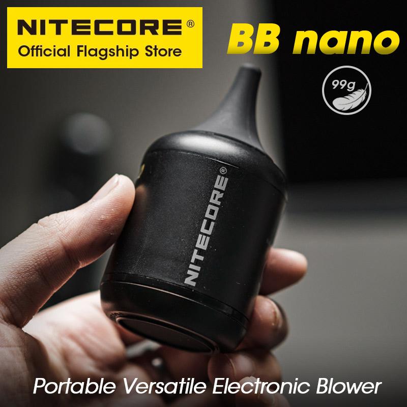 NITECORE BB NANO Multipurpose Camera Air Blower Mini Vacuum Cleaner Len Sensor Electric Duster for Canon Sony Keyboard Car Pet