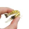 Sea Fishing Soft Biomimetic Shrimp Fake Bait Single Hook Hook Worm Silicone Silicone Prawn Lure