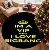 BIGBANG Pattern Round Rug, Indoor/Outdoor Mat, for Picnic, Gameroom, Bedroom, Office, Living Room, Home Decor Carpet, Birthday Gift