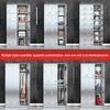 Junshi Heavy-Duty 201 Stainless Steel 12-Door Locker