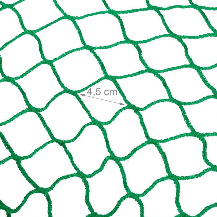 Filet pour Remorque - Relaxdays - 10017178 - Vert - Élastique - 2x3m extensible à 3,8x4,2m