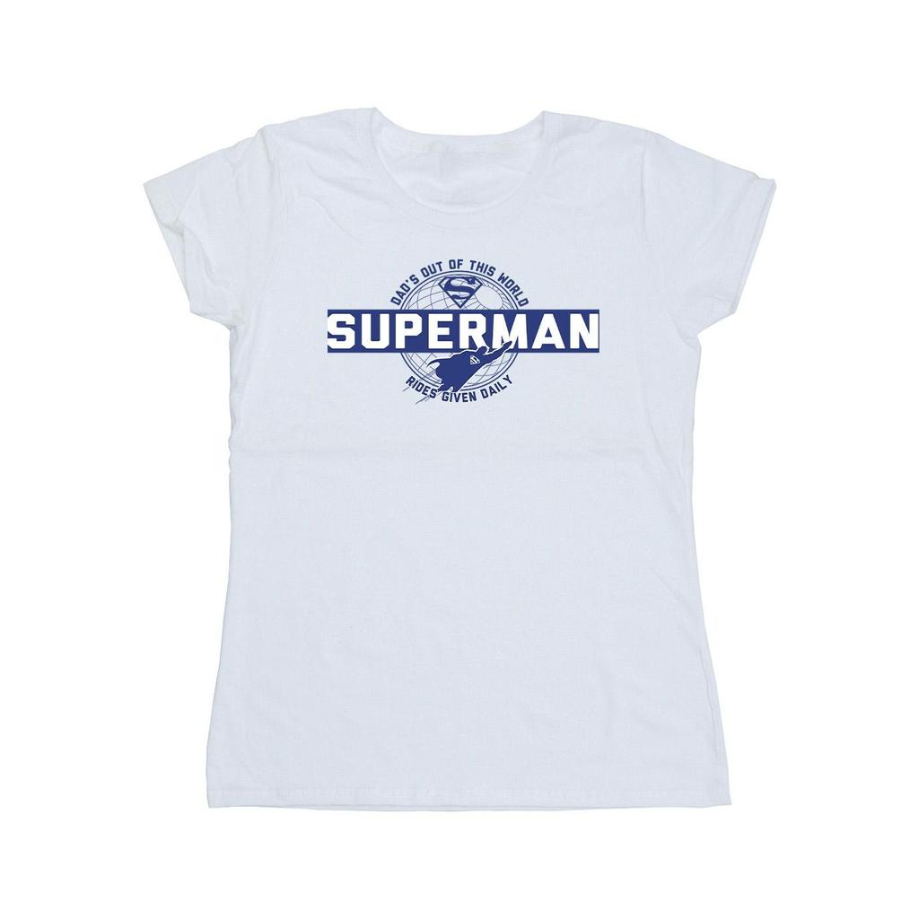 DC Comics Womens/Ladies Superman Out Of This World Cotton T-Shirt
