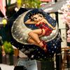 Betty Boop Print Umbrella Automatic Opening/ Closing - Portable Foldable Design - Daily use for Travel/Outdoor - Gift for Birthday