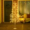 Artificial Christmas Tree 180cm with 384 LED Lights White