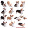 Children's Gift Mini Animal Dog Doll Simulation Dog Car Ornament Corgi Model Miniature Figurines