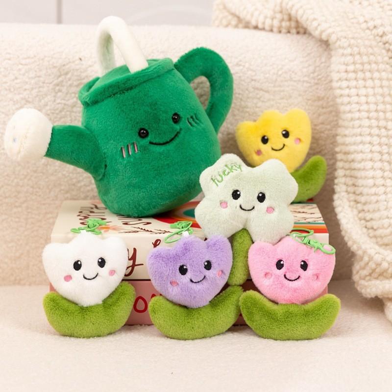 Watering Can Plush Doll With Short Pile Plush For Home Decor And Photography