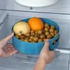 360 Storage Non-slip Tray Degree Rotating Plastic Multifunctional Cosmetic Snack Fruit Seasoning Box for Kitchen MIT