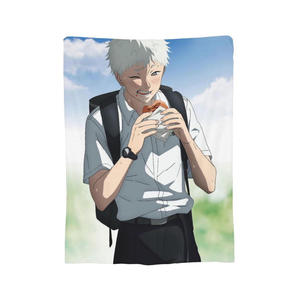 The Summer Hikaru Died Anime Blankets Flannel All Season Multifunction Ultra-Soft Throw Blankets for Home Office Quilt