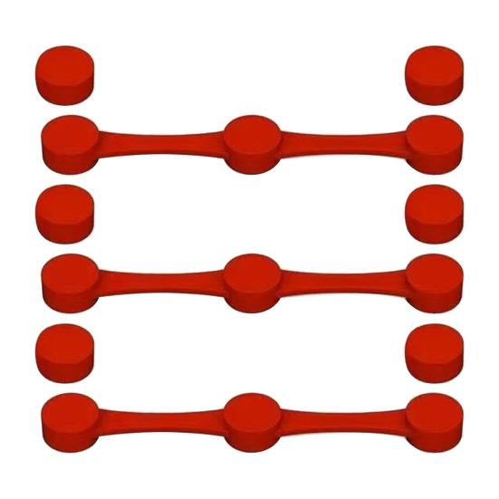 Магнит для фритюрницы с силиконовой пряжкой, быстросъемный термостойкий силиконовый зажим, защелки для пергаментной подложки, держатель для фритюрницы с магнитом