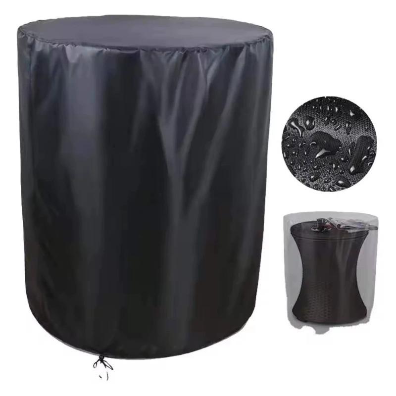 Oxford Fabric Outdoor Beverage Cooler Cover Waterproof Dustproof Table Protector for Garden Patio