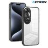 KEYSION Прозрачный чехол для телефона OPPO A60 4G Мягкий ТПУ+ПК Нескользящий HD Прозрачный Ударопрочный Задняя крышка для телефона OPPO A60
