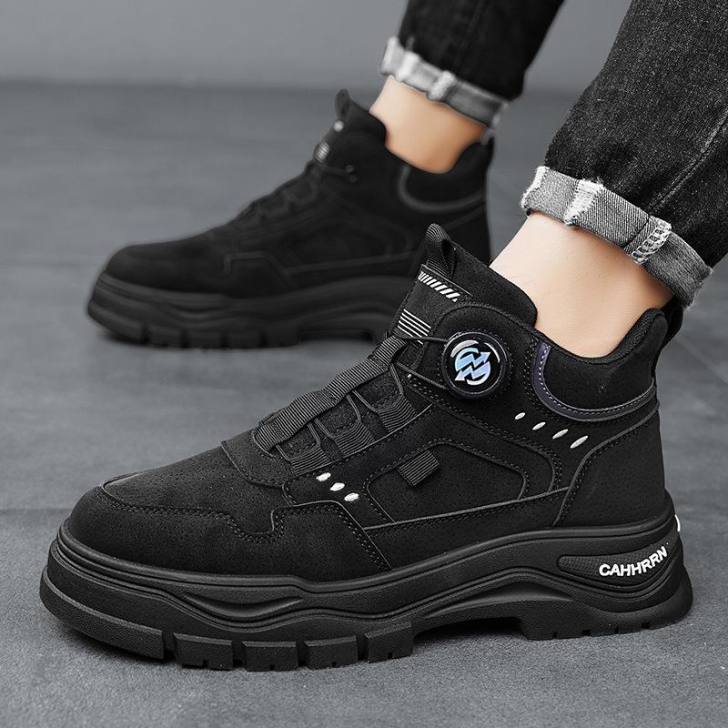 2025 Autumn New Casual Sports Anti Slip Outdoor Mountaineering Desert Combat Knob Work Boots for Men
