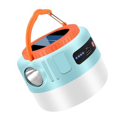 Водонепроницаемый Солнечный Кемпинговый Подвесной Фонарь с USB-зарядкой, Наружная Палаточная Лампа, Светодиодный Аварийный Фонарь с Пультом Дистанционного Управления