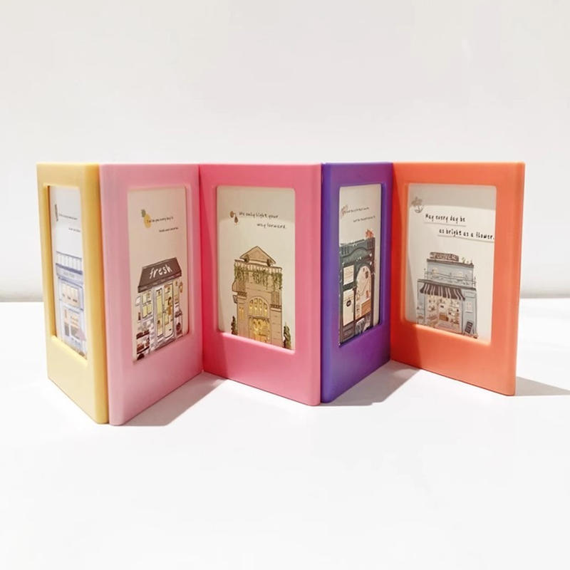 5 ШТ Легкие фоторамки Настенные Настольные Многоразовые Для Демонстрации Фотокарточек Знак Раскрашиваемые Рамки для Фото для Офиса Дома