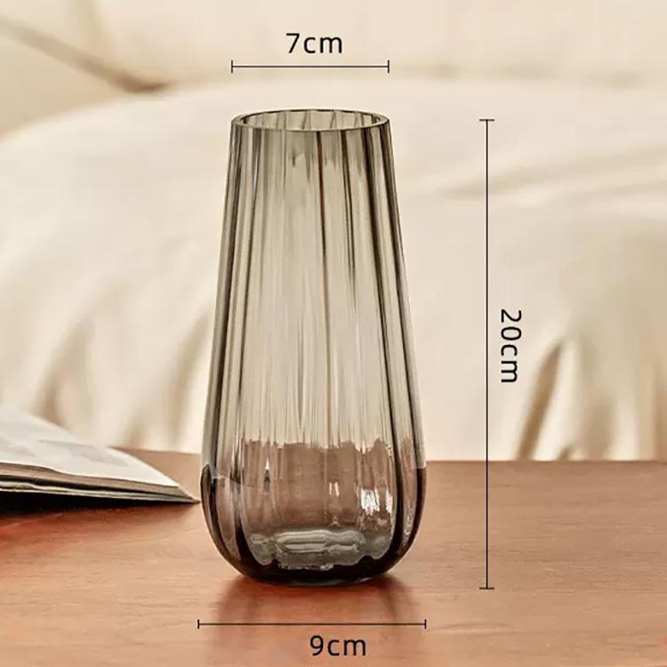 Ваза Стеклянная ваза Украшение дома Украшения Цветочная композиция Ваза для цветов
