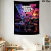 Grand Theft Auto V City Chaos Unleashed Bedding 1 Duvet Cover 2 Pillowcase Without Core Duvet Cover And Pillowcase Bedding Set