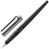 Lamy Перьевая ручка Joy AL с эргономичной рукояткой и полированным стальным пером, толщина линии мм, ленточное перо, перьевая ручка для каллиграфии LAMY T 10 синего цвета с чернильным картриджем -