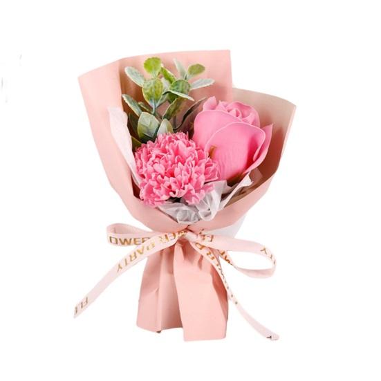 Exquisite Fake Bouquet Weather-resistant Clear Texture Decoration