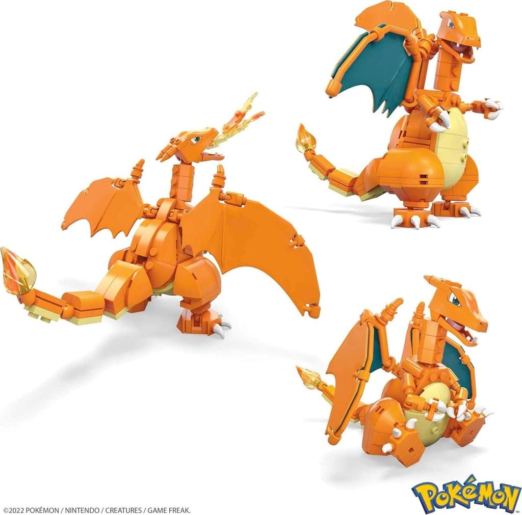MEGA CONSTRUX Pokemon Charizard лет и GWY77 [222 детали] [8 вверх]