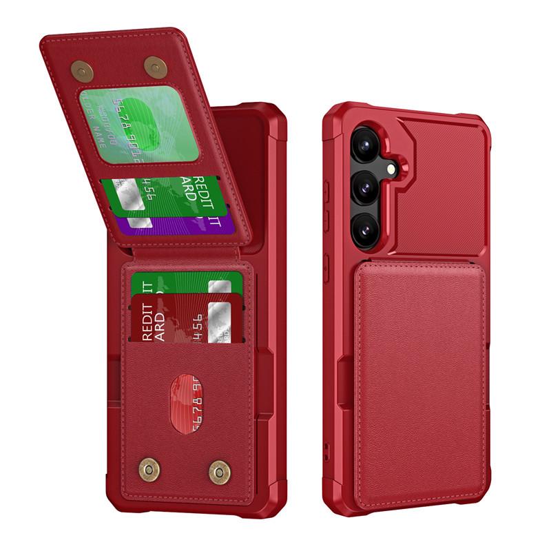 Чехол-книжка с держателем для карт для Samsung A05S: Кошелек с защитой от падения и слотом для карт, совместимый с трансграничными платежами.
