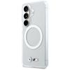 BMW IML Shockproof Metal Logo MagSafe Case for Samsung Galaxy S26 Transparent