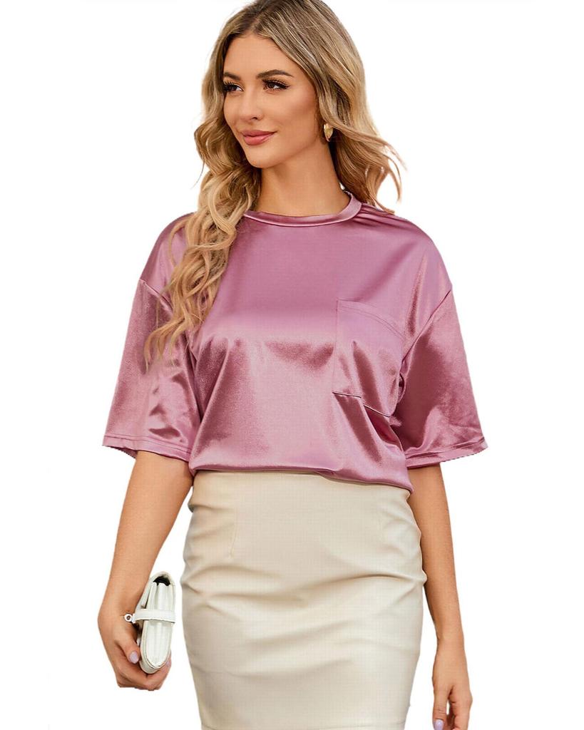 Azura Exchange Футболка свободного кроя с коротким рукавом