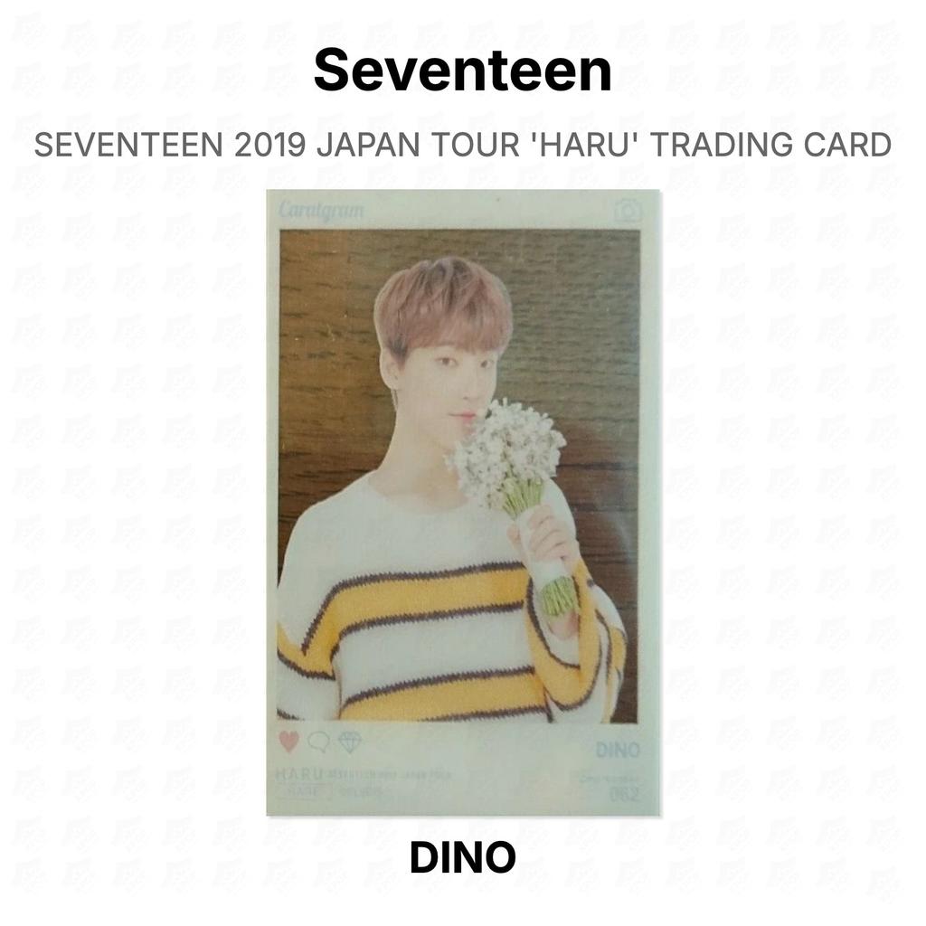 Seventeen 2019 ЯПОНСКИЙ ТУР 'HARU' ТОРГОВАЯ КАРТОЧКА Официальная фотокарточка