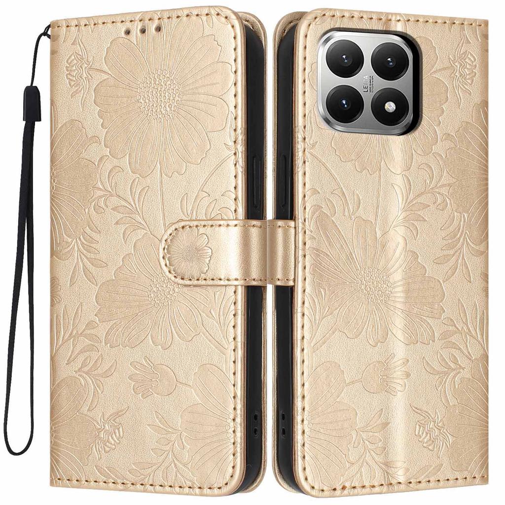 For Honor 400 Pro 5G (Global) Case Multi Card Slots Zipper Rhombus Leather Phone Cover with Wrist